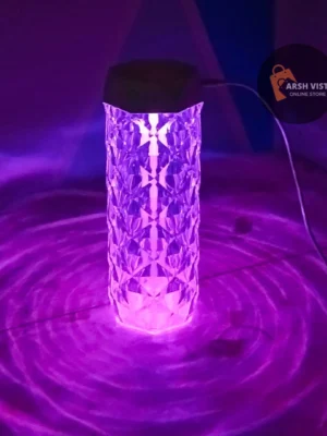Crystal Glow Humidifier in Pakistan with LED lights