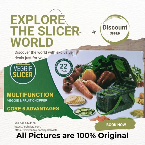 Vegetable Slicer 22 in 1