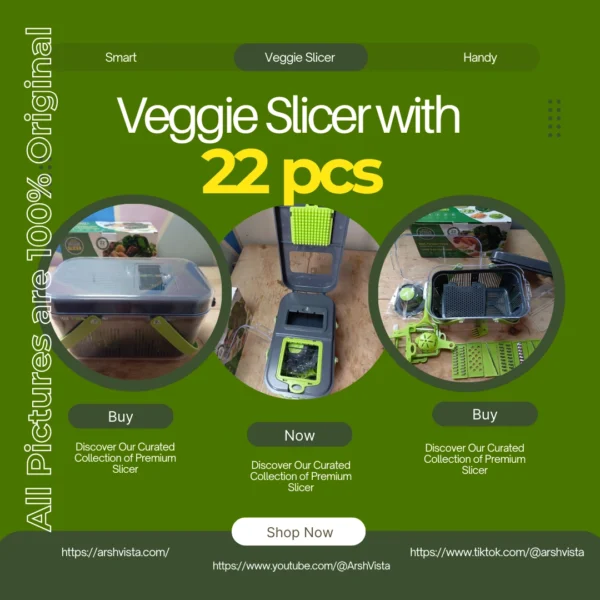 Vegetable Slicer 22 in 1